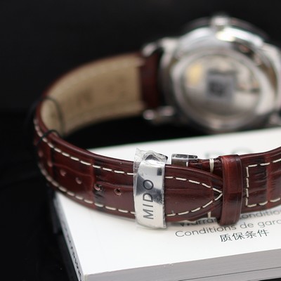 27130322c - MIDO Baroncelli ungetragene Herrenarmbanduhr Referenz M8600.4.18.8, Automatik, ...
