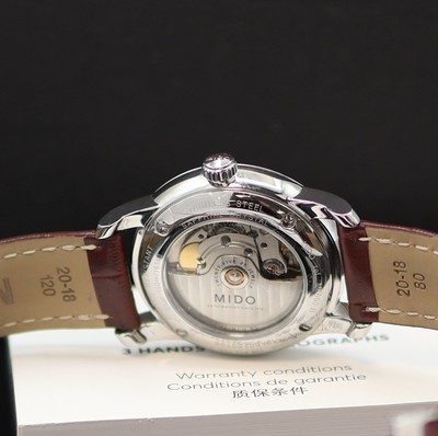 27130322d - MIDO Baroncelli ungetragene Herrenarmbanduhr Referenz M8600.4.18.8, Automatik, ...