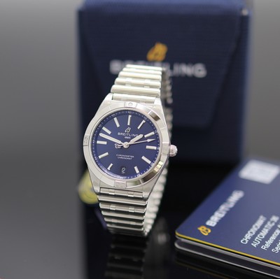 Image BREITLING Chronomat Chronometer ungetragene Armbanduhr Referenz A10380, Automatik, ...