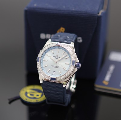 Image BREITLING Super Chronomat chronometer unworn wristwatch reference A17356, self winding, ...
