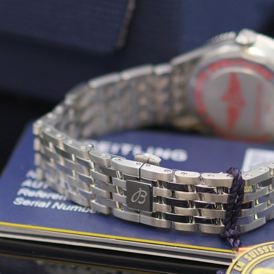 27130441c - BREITLING Navitimer Chronometer ungetragene Armbanduhr Referenz A17327, Automatik, ...