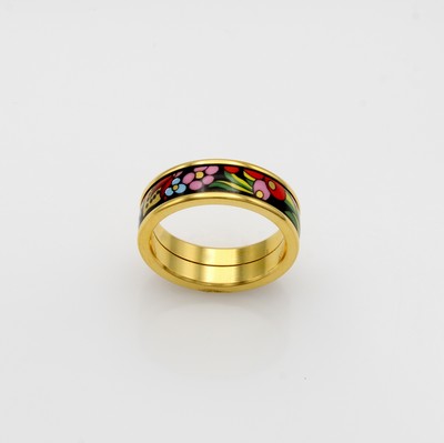 27130472a - Frey Wille Ring Ultra, Metall verg., ´Folkloric Masterpiece - Country Wedding´, RW ca. ...