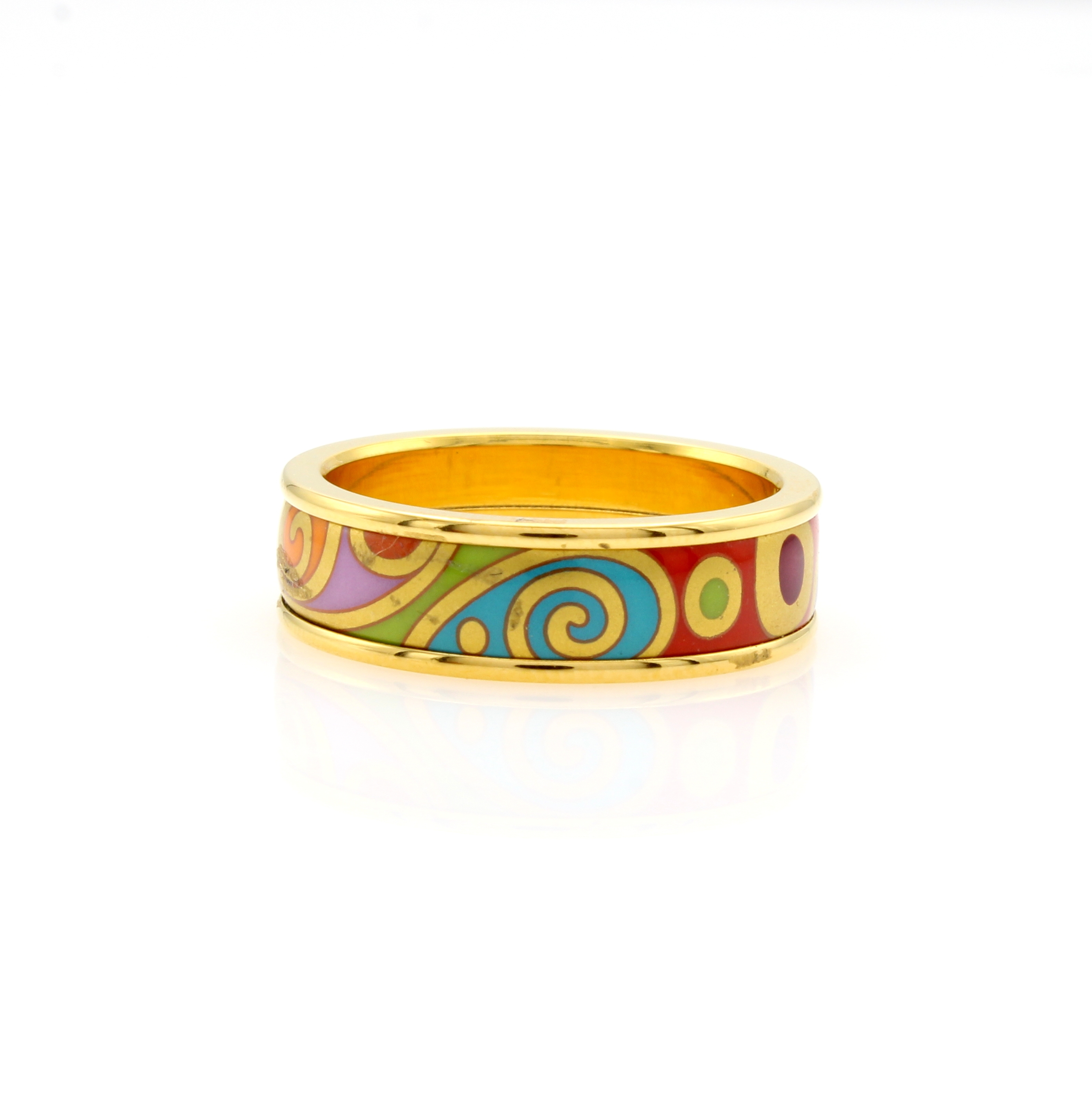 Image 27130501 - Frey Wille Ring Ultra, Metall verg., ´Hope´, RW ca. 54, orig. Etui