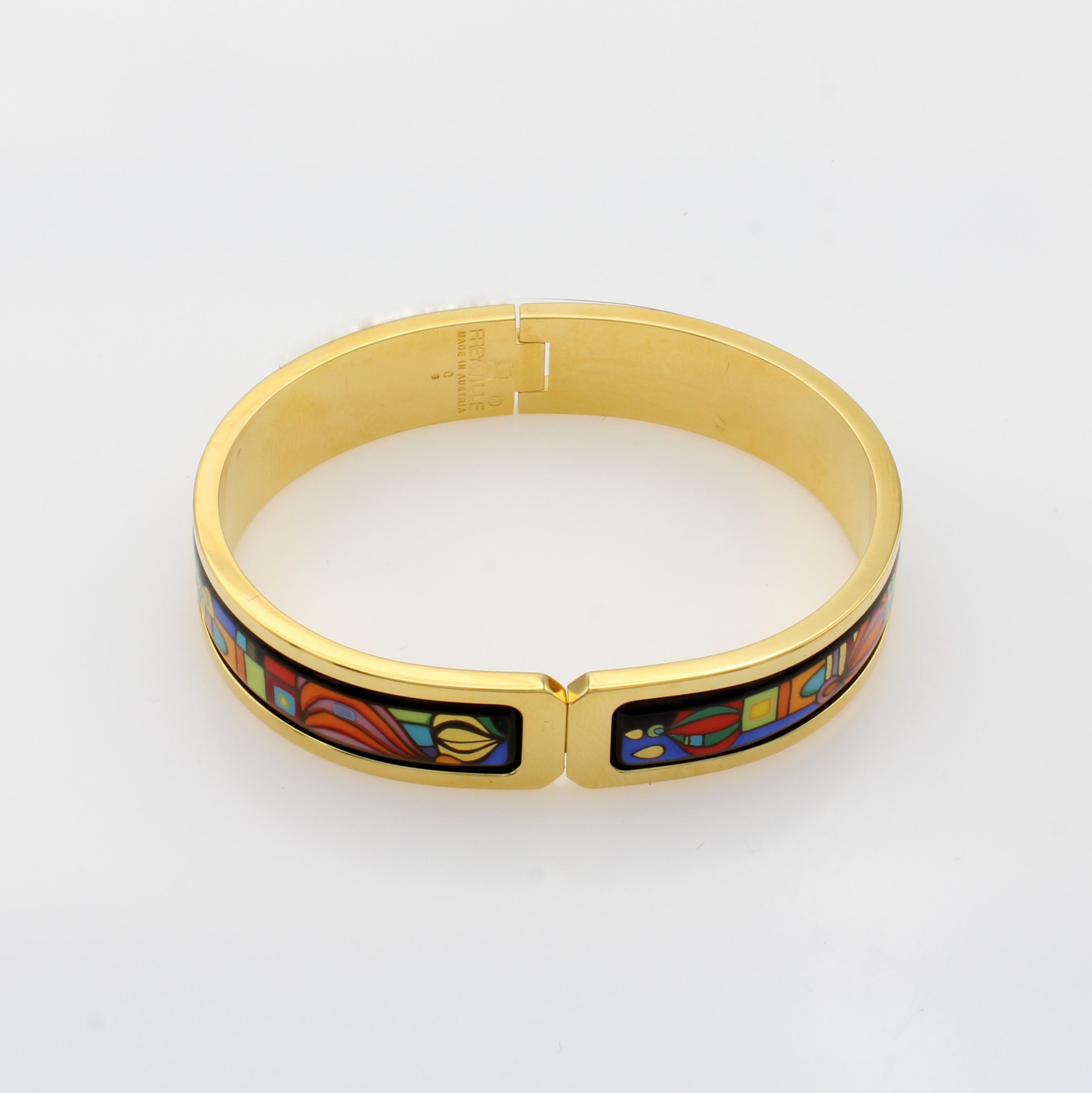 Image 27130528 - Frey Wille Armreif Ballerina, Metall verg., ´Hommage à Hundertwasser - 10002 Nights´, ...