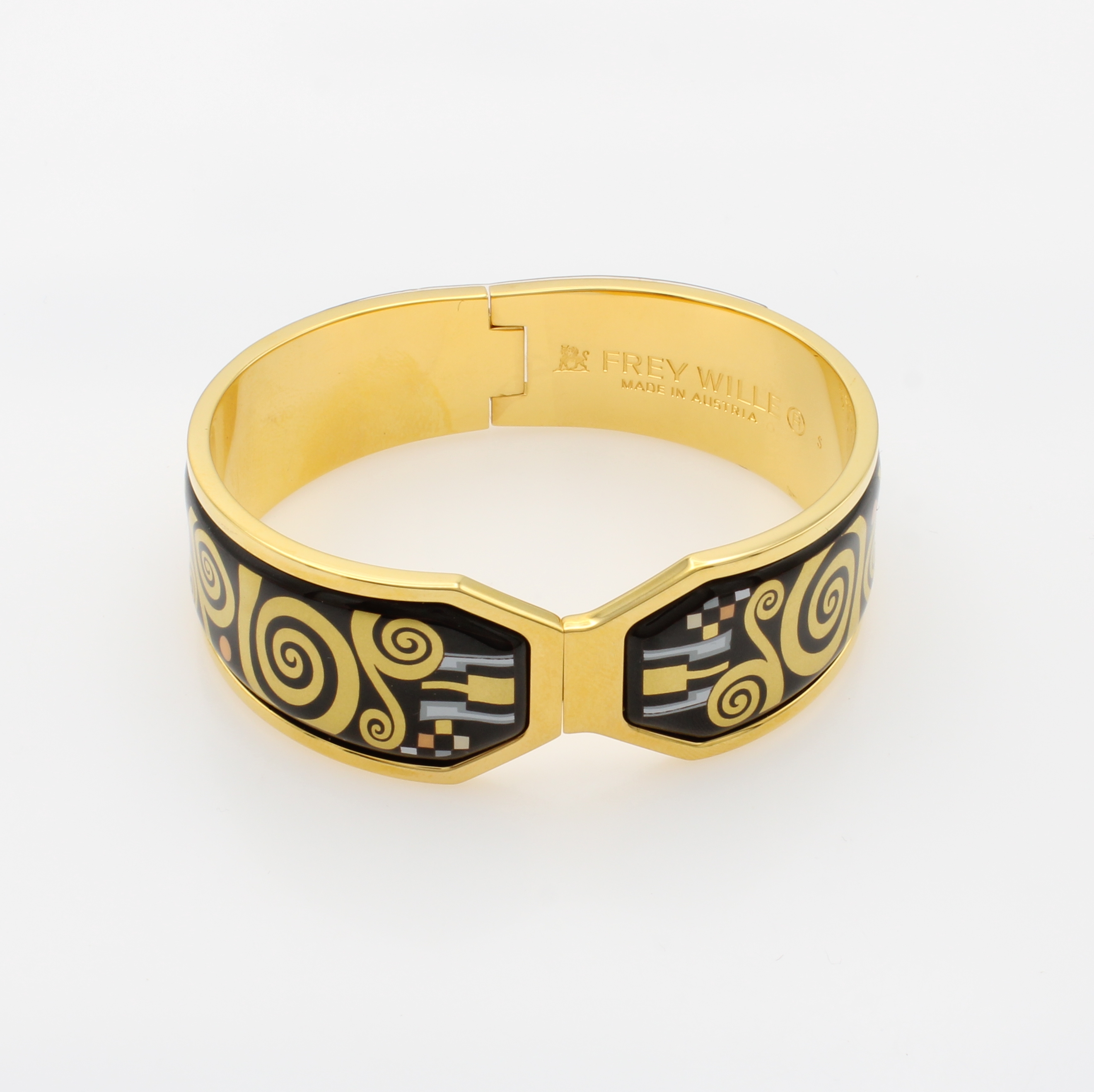 Image 27130538 - Frey Wille Armreif Contesse, Metall verg., ´Hommage à Klimt - Adele Bloch-Bauer´, M. ...