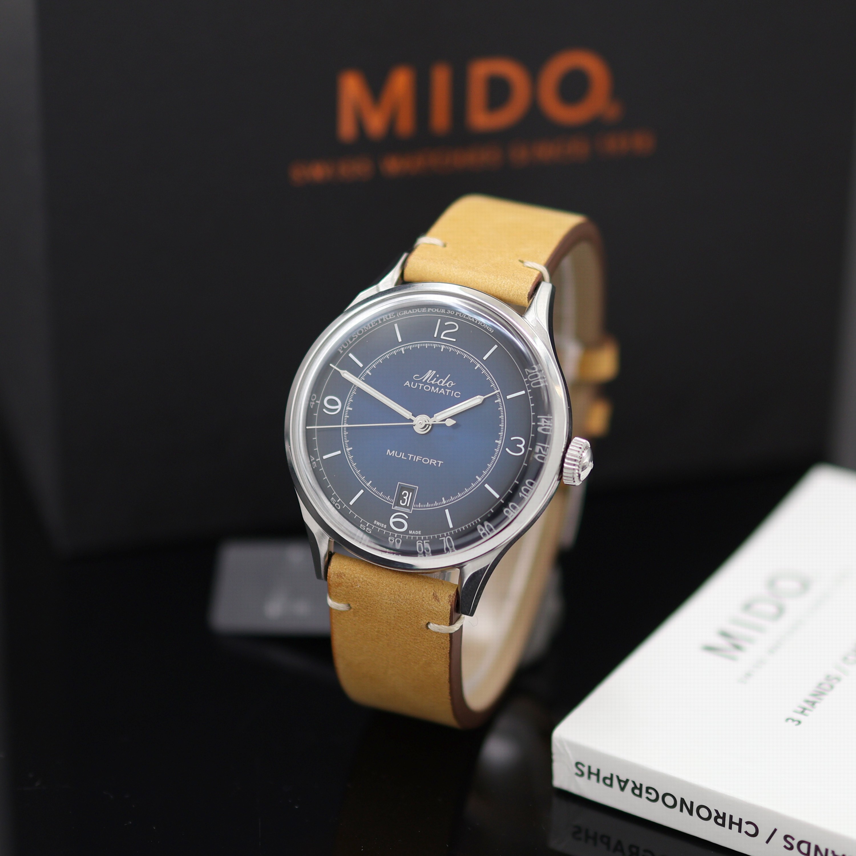 Image 27130542 - MIDO Multifort Patrimony ungetragene Herrenarmbanduhr Referenz M040.407.16.040.00, ...