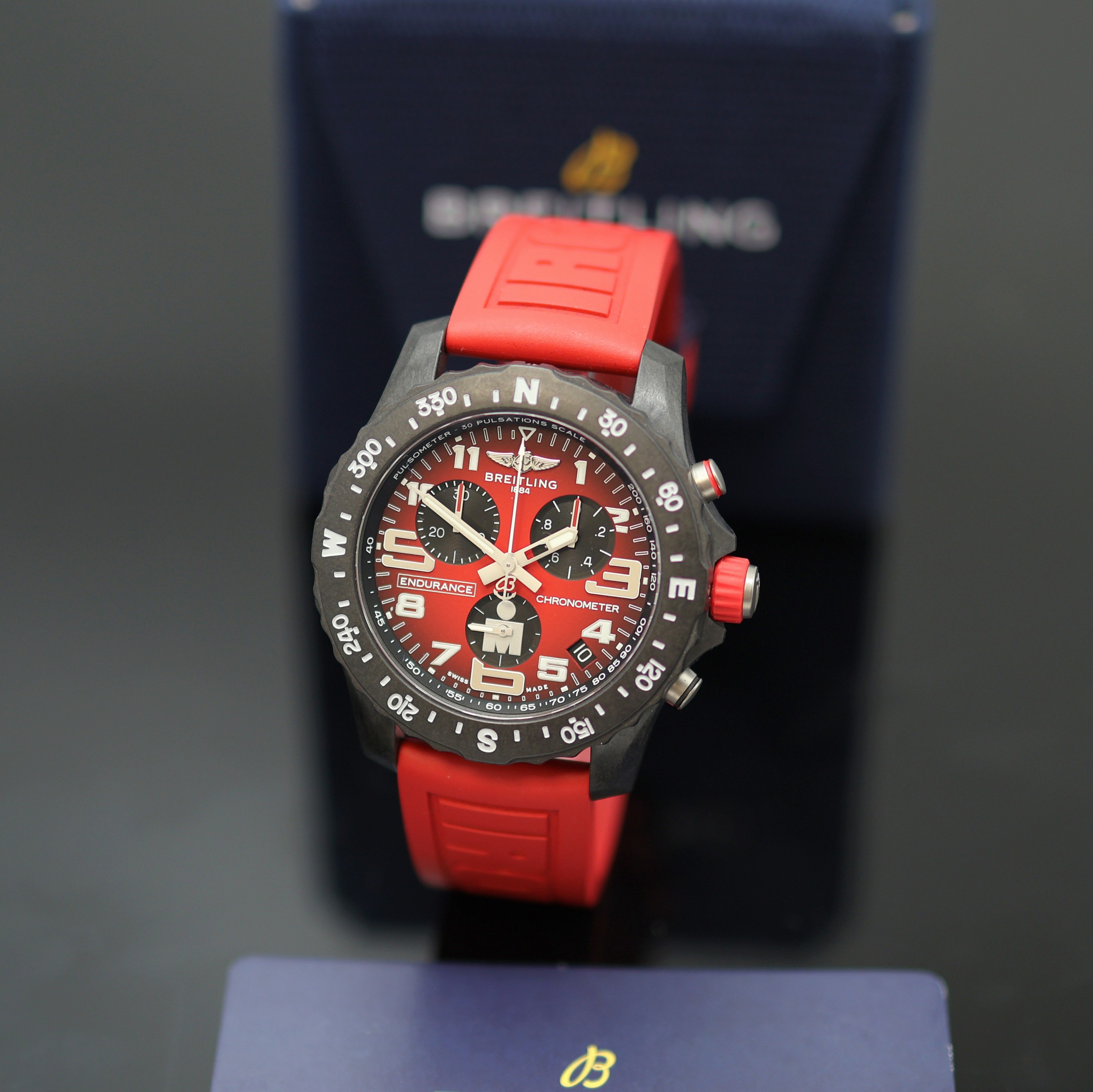 Image 27130545 - BREITLING Endurance Pro Ironman Chronometer ungetragener Herrenchronograph Referenz ...