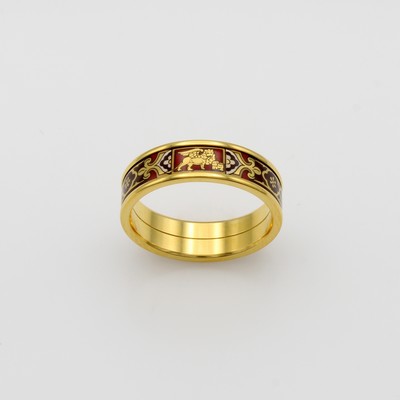 27130549a - Frey Wille Ring Miss, Metall verg., ´Hommageá Venise - Clocktower of St. Marcus´, RW ...
