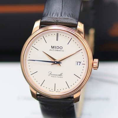 27130578a - MIDO Baroncelli Heritage Lady Damenarmbanduhr Referenz M027.207.36.260.00, Automatik, ...