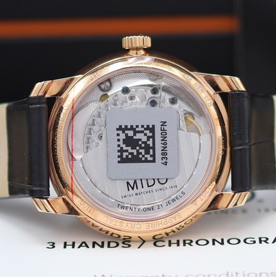 27130578e - MIDO Baroncelli Heritage Lady Damenarmbanduhr Referenz M027.207.36.260.00, Automatik, ...