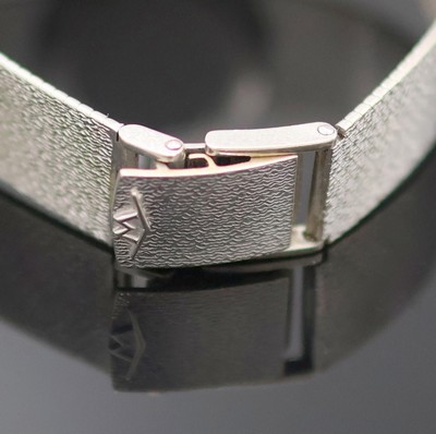27130583b - MOVADO Damenarmbanduhr Museumswatch in WG 750/000, Handaufzug, Schweiz um 1970, ...
