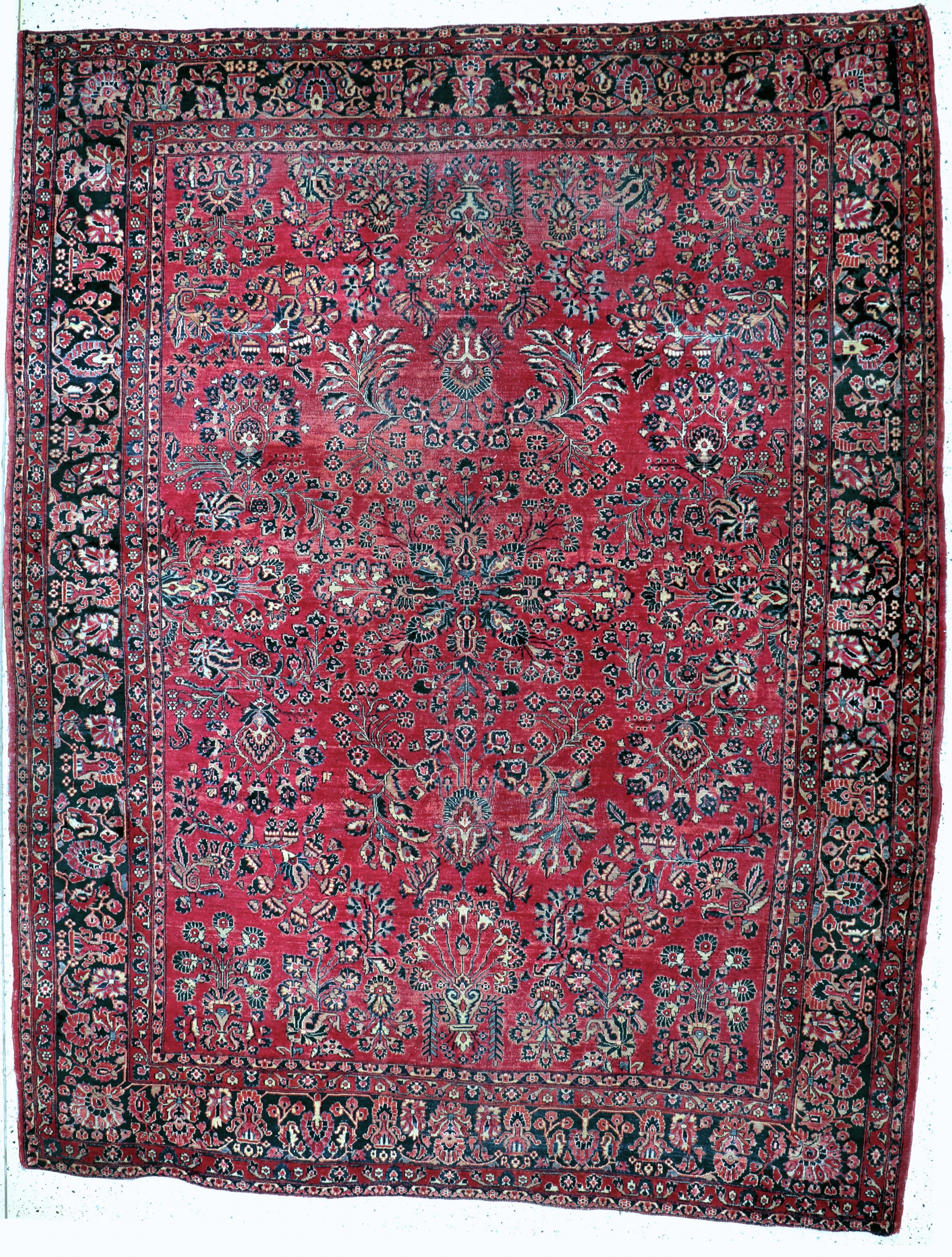 Image 27130604 - Us Re-Import Sarogh antik, Persien, um 1900, Wolle auf Baumwolle, ca. 355 x 275 cm, ...