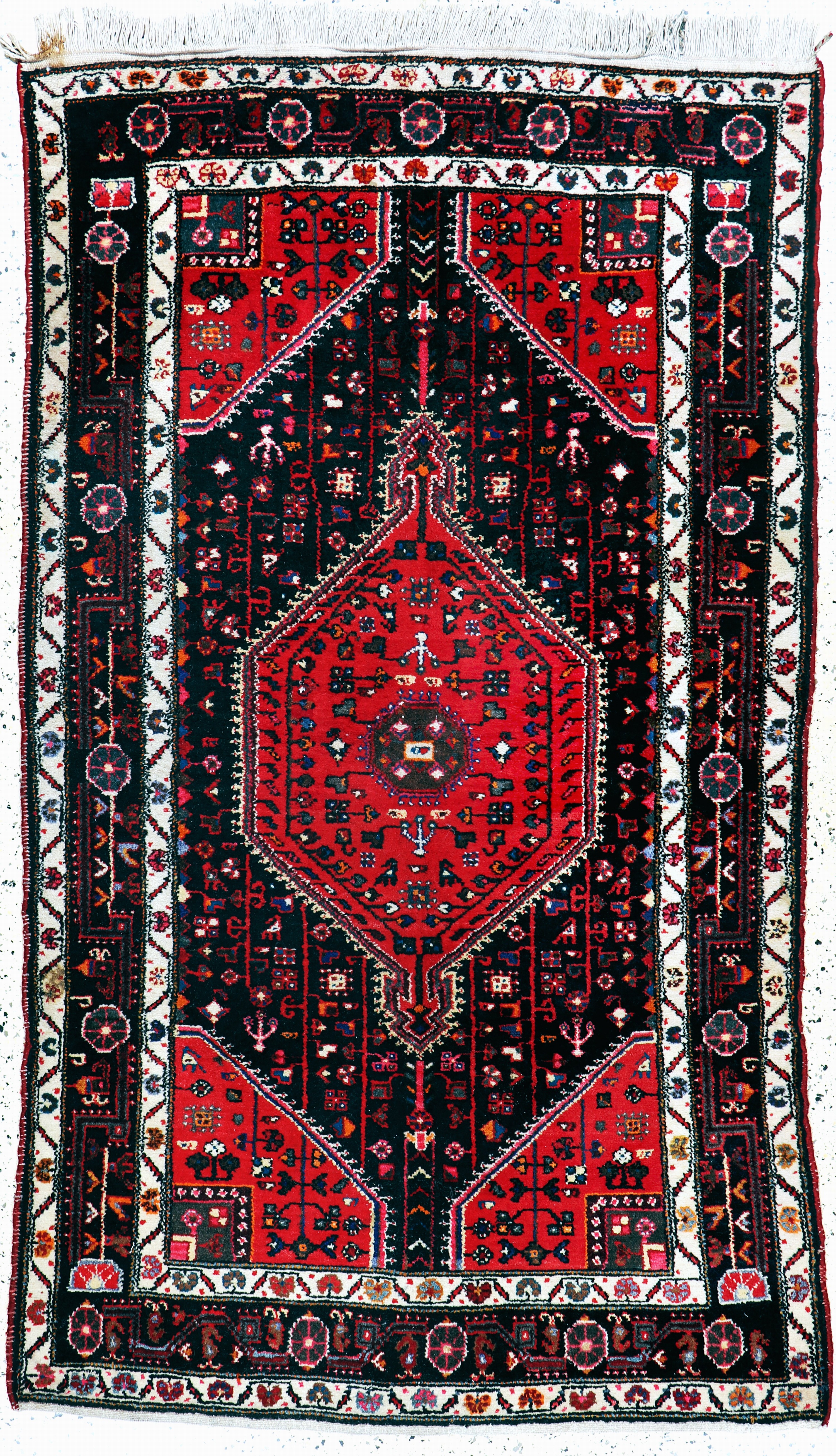 Image 27130638 - Toyserkan, Persien, Mitte 20.Jhd, Wolle aufBaumwolle, ca. 233 x 140 cm, EHZ: 2 ...