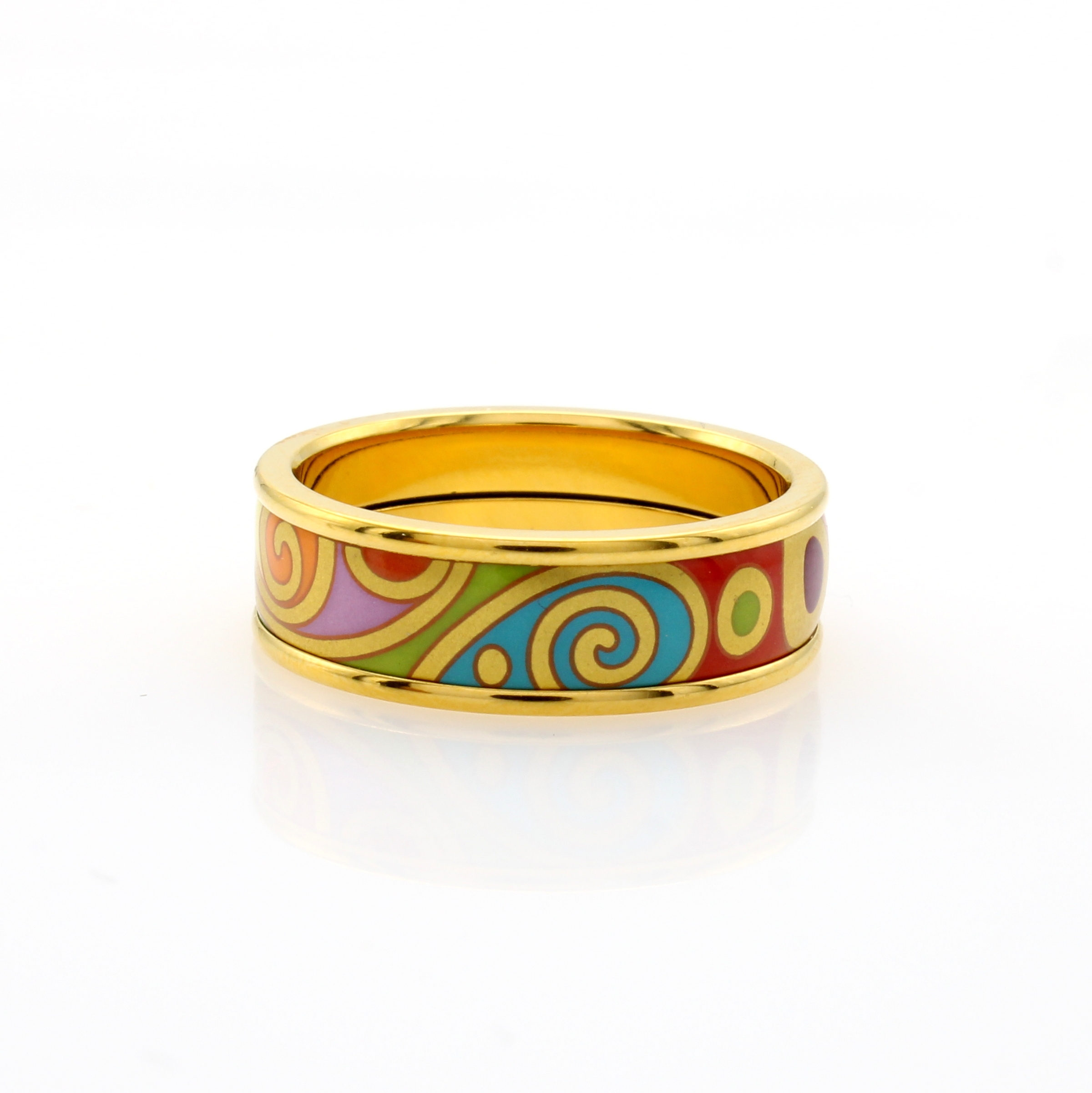 Image 27130650 - Frey Wille Ring Ultra, Metall verg., ´Hope´, RW ca. 53, orig. Etui