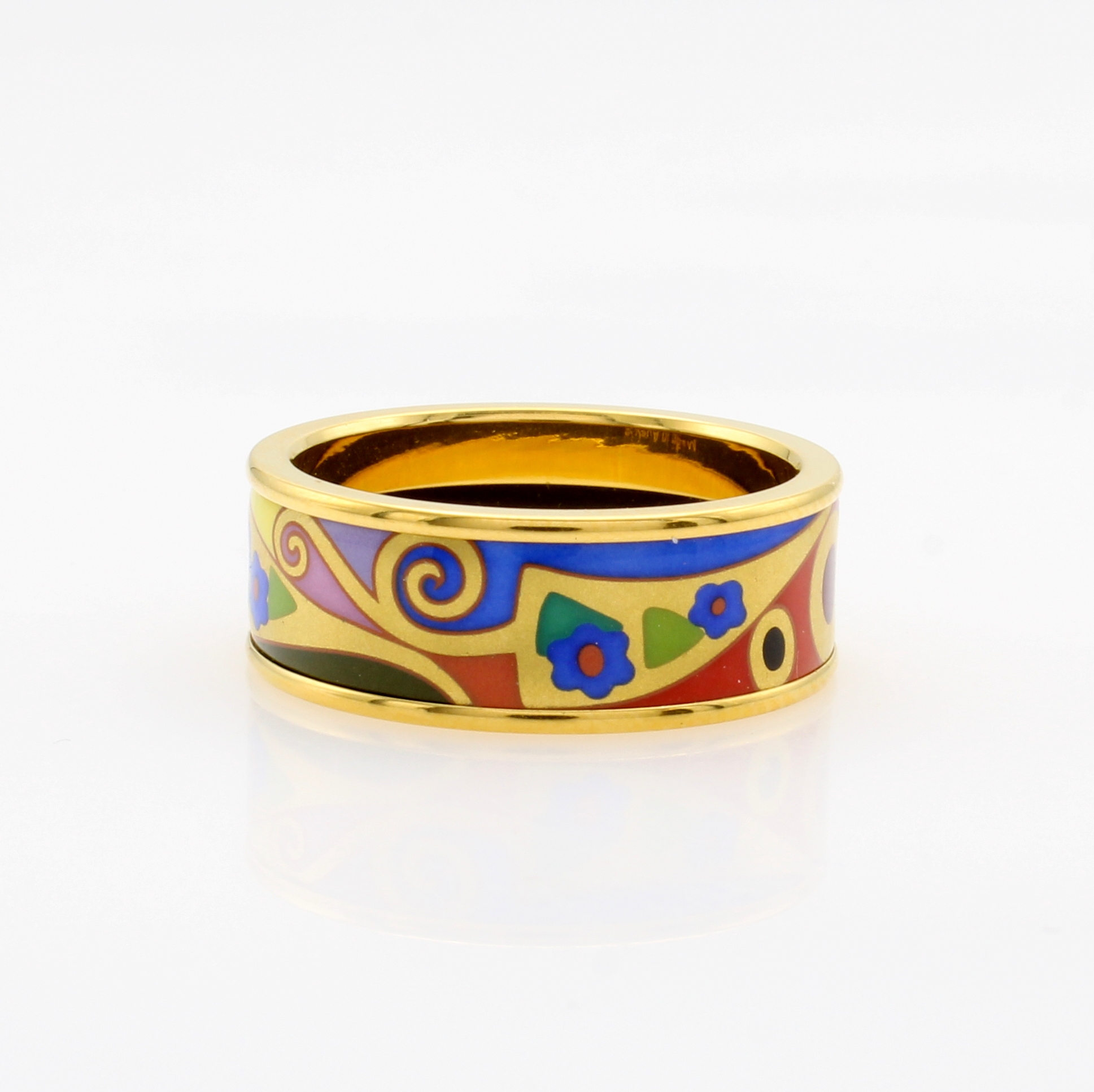 Image 27130653 - Frey Wille Ring Ultra, Metall verg., ´Hope´, RW ca. 56, orig. Etui
