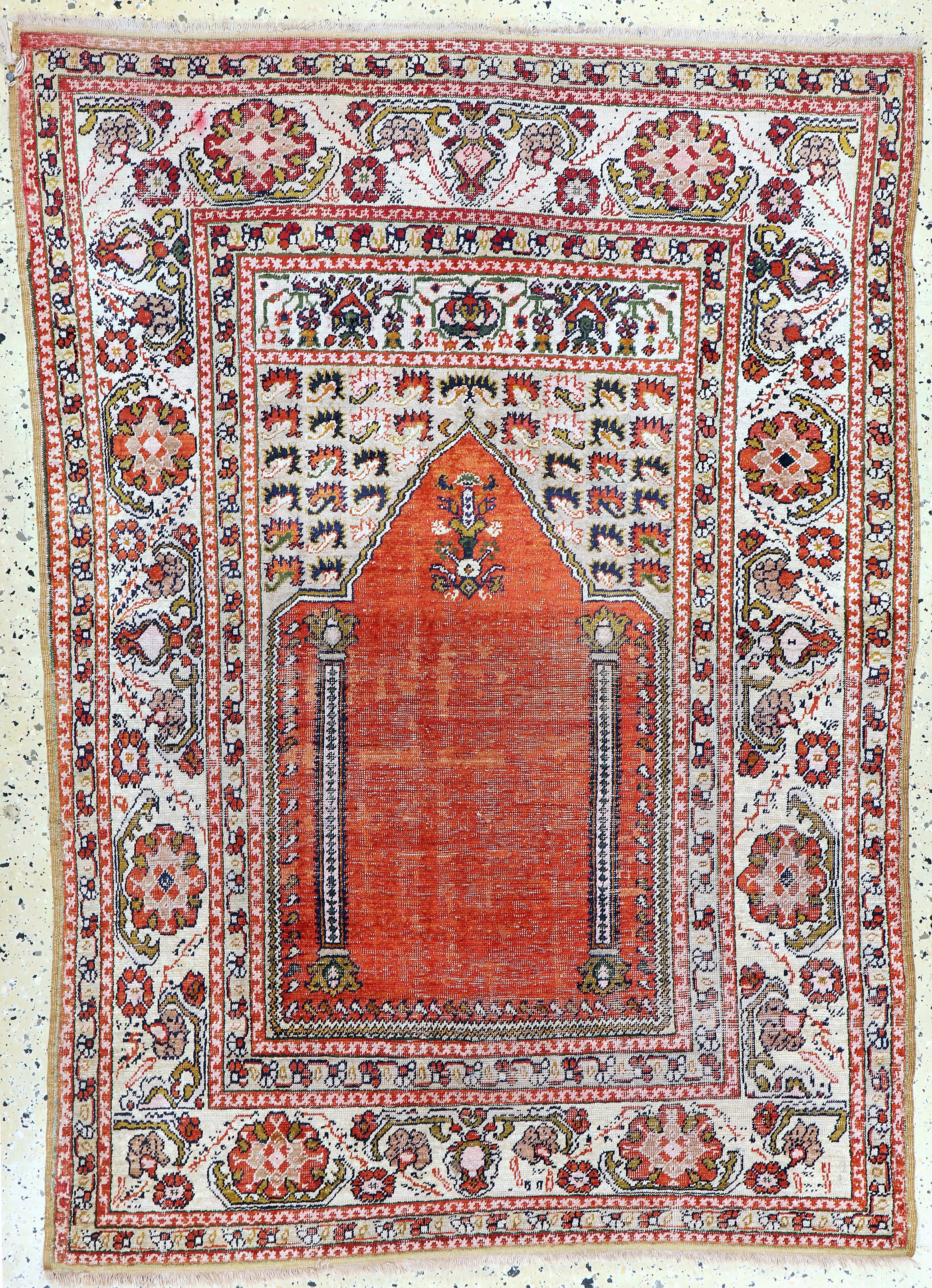 Image 27130655 - Giordes antik, Türkei, um 1900, merzerisierte Baumwolle, ca. 155 x 110 cm, EHZ: ...