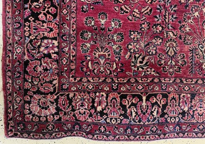 27130604b - Us Re-Import Sarogh antik, Persien, um 1900, Wolle auf Baumwolle, ca. 355 x 275 cm, ...