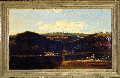 27130605k - Unbekannter wohl schottischer Künstler, Mitte 19.Jh., bergige Landschaft und See, ...