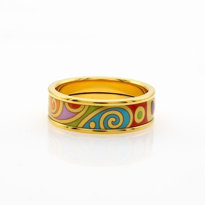 Image Frey Wille Ring Ultra, Metall verg., ´Hope´, RW ca. 53, orig. Etui