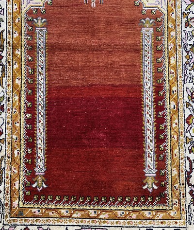 27130656d - Giordes antik, Türkei, um 1900, merzerisierte Baumwolle, ca. 182 x 108 cm, EHZ: ...