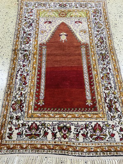 27130656e - Giordes antik, Türkei, um 1900, merzerisierte Baumwolle, ca. 182 x 108 cm, EHZ: ...