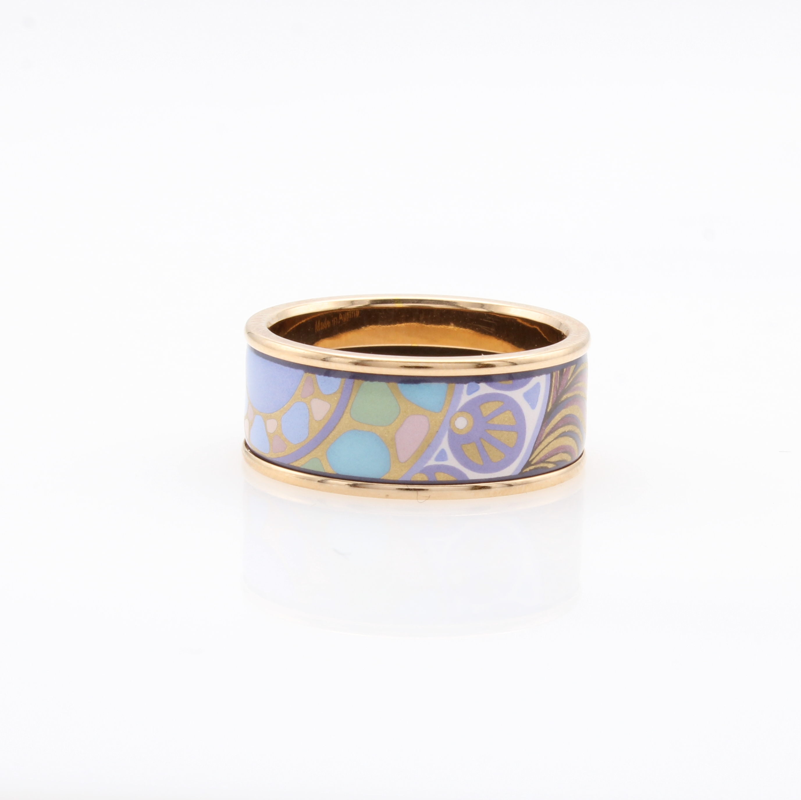 Image 27130713 - Frey Wille Ring Miss, Metall roséverg., ´Hommage à Alphonse Mucha - Poésie d´amour´, ...
