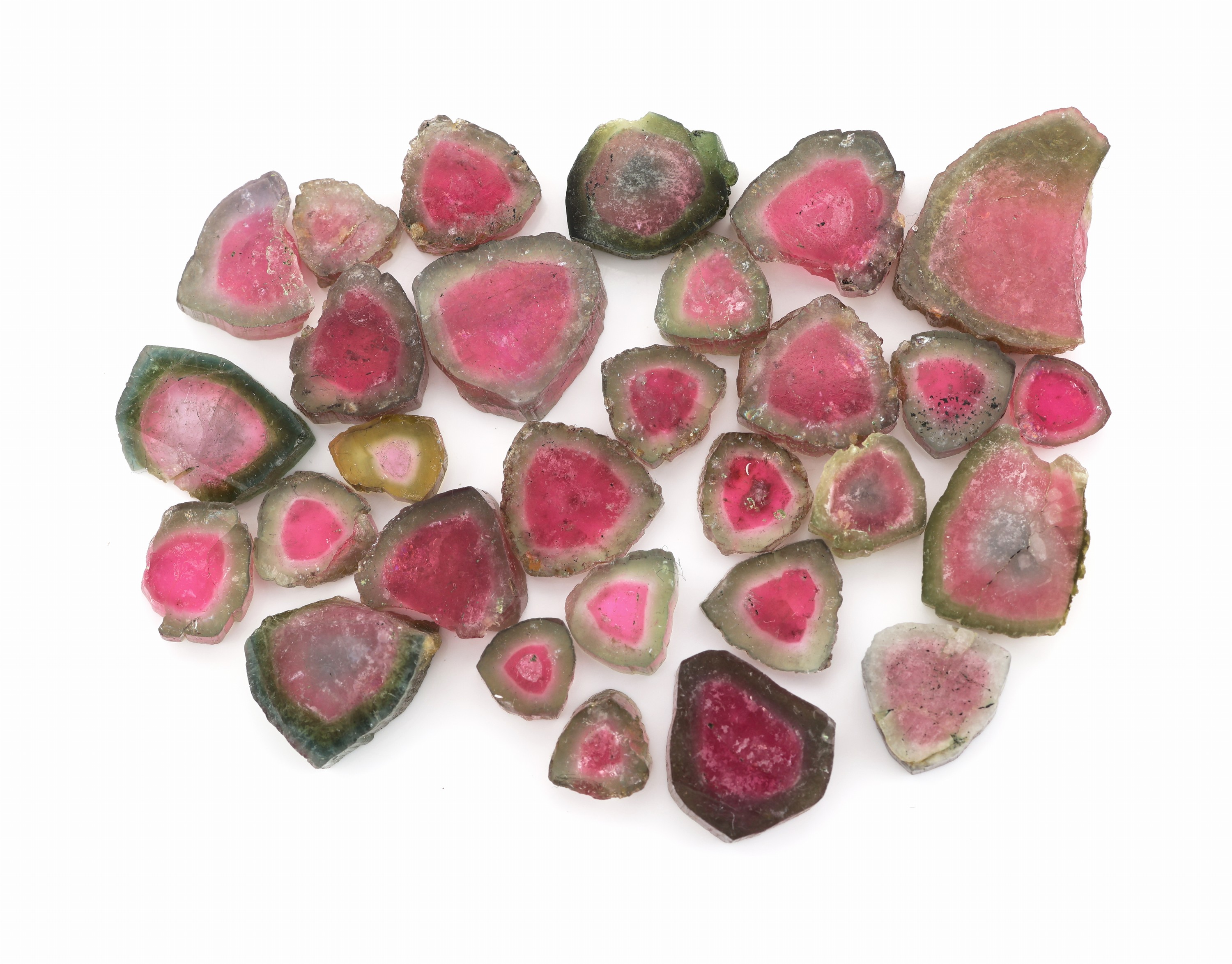 Image 27130849 - Lot 29 lose Wassermelonenturmaline, ca. 114 ct, Afghanistan