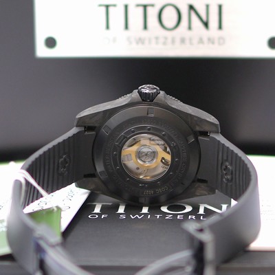 27130828d - TITONI Seascoper Chronometer ungetragene Herrenarmbanduhr Referenz 83600 C-RA-256, ...