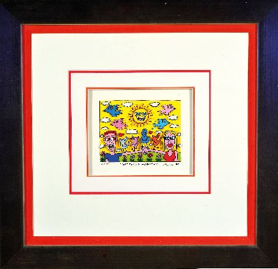 27130831k - James Rizzi, 1950 - 2011 New York, 3D- Konstruktion, ´That Funny Sunny Feeling´, ...
