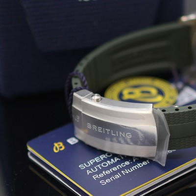 27130944c - BREITLING Superocean Chronometer ungetragene Herrenarmbanduhr Referenz A17376, ...