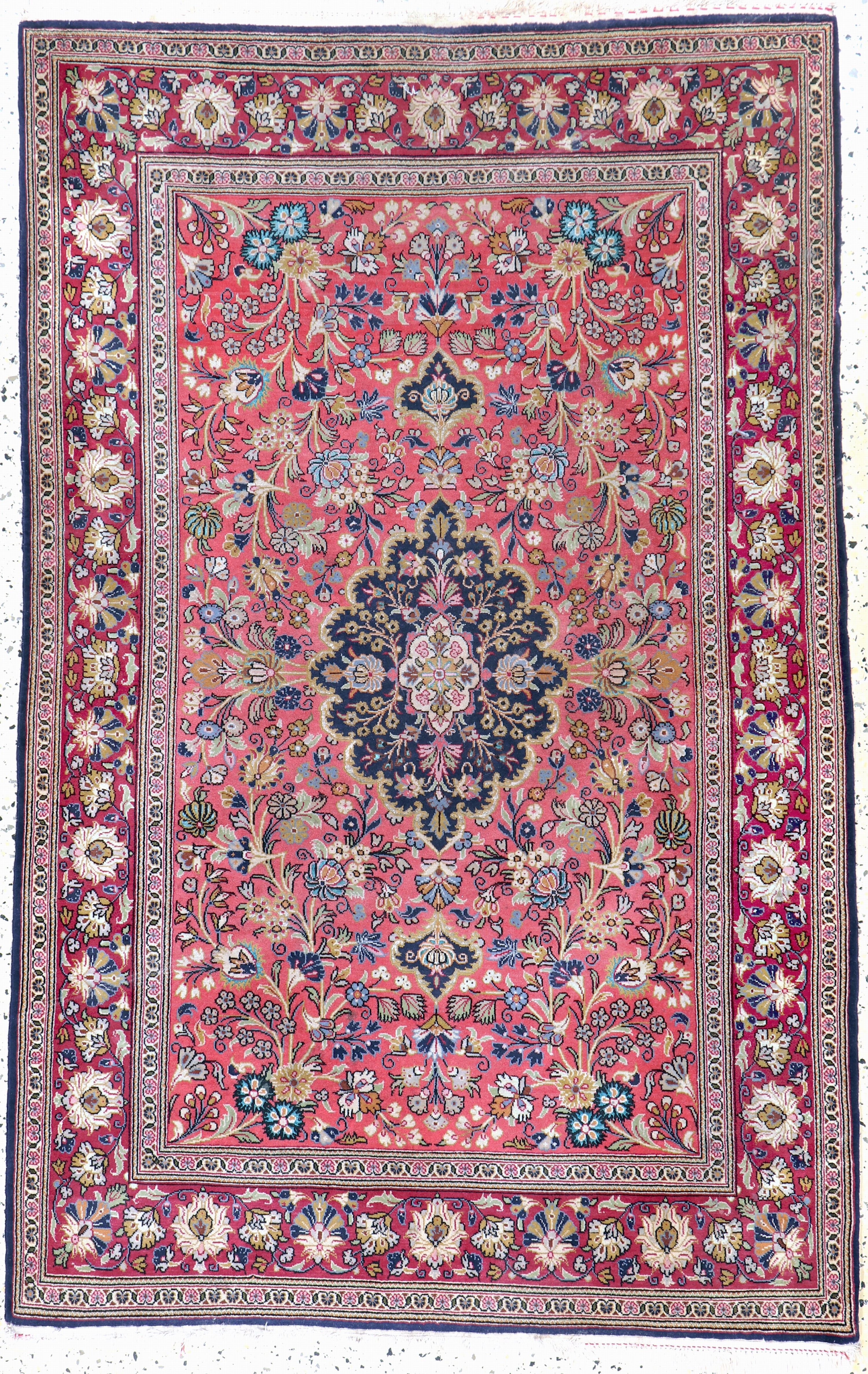 Image 27131009 - Ghom Kork fein, Persien, Mitte 20.Jhd, Korkwolle mit Seide, ca. 160 x 105 cm, ca. ...
