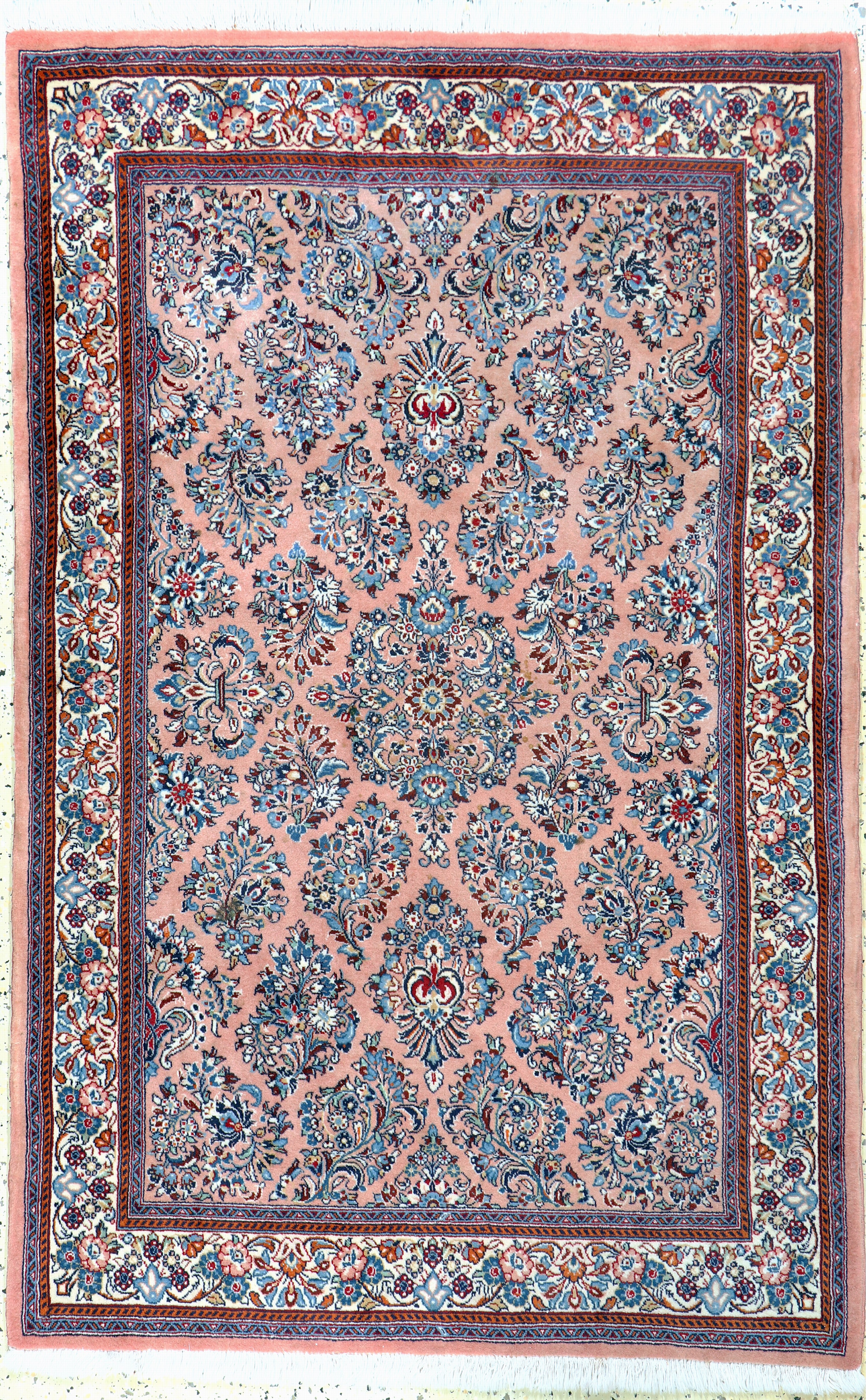 Image 27131053 - Sarogh fein, Persien, Mitte 20.Jhd, Korkwolle auf Baumwolle, ca. 162 x 104 cm, EHZ: 2 ...