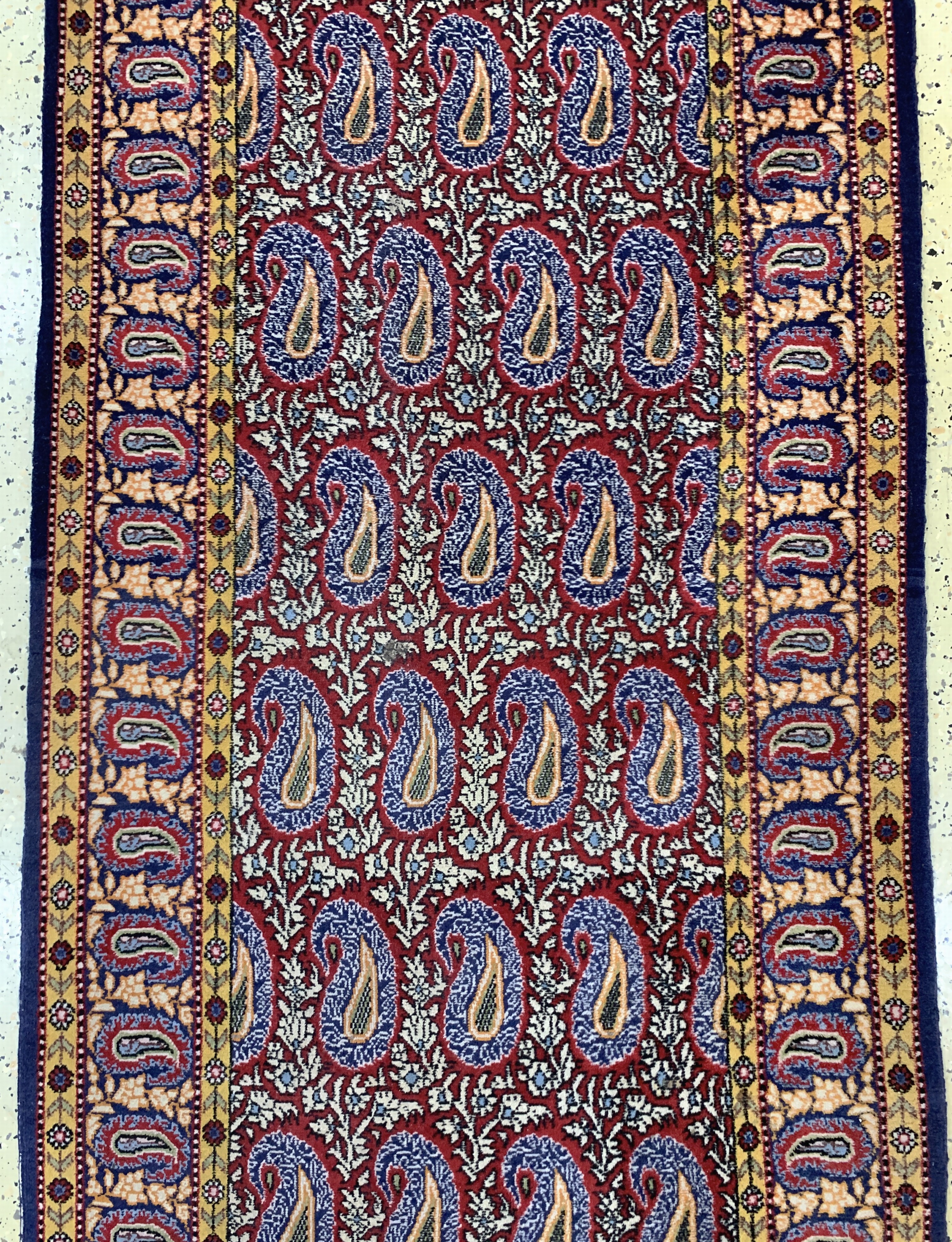 Detail c: Ghom alt, Persien, Mitte 20.Jhd, Wolle auf Baumwolle, ca. 410 x 93 cm, EHZ: 2