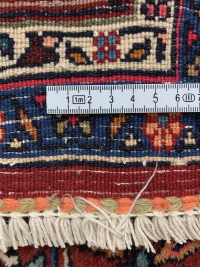 27131055e - Bidjar, Persien, Mitte 20.Jhd, Wolle auf Baumwolle, ca. 215 x 133 cm, EHZ: 1-2 ...