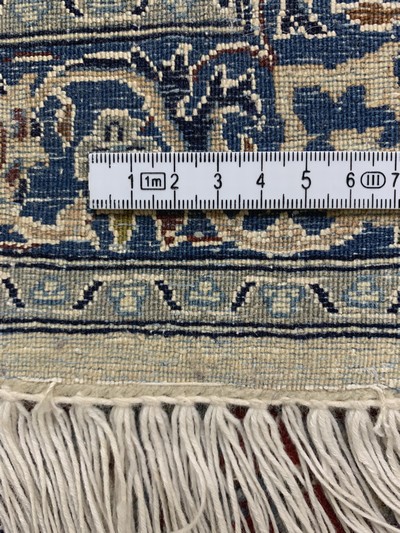 27131064g - Nain´Tudeschk´fein, Persien, Anfang 20.Jhd,Korkwolle mit Seide, ca. 240 x 153 cm, ca. ...
