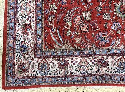 27131067b - Sarogh alt, Persien, Mitte 20.Jhd, Wolle auf Baumwolle, ca. 400 x 300 cm, EHZ: 2 ...