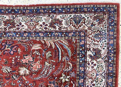 27131067f - Sarogh alt, Persien, Mitte 20.Jhd, Wolle auf Baumwolle, ca. 400 x 300 cm, EHZ: 2 ...