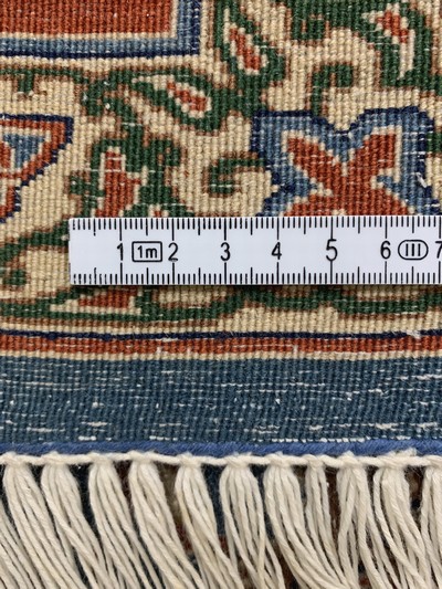 27131068i - Esfahan fein, Persien, Anfang 20.Jhd, Korkwolle auf Baumwolle, ca. 290 x 200 cm, ...