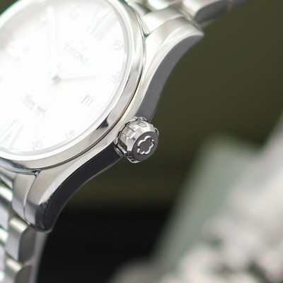 27131085c - TITONI Airmaster ungetragene Damenarmbanduhr Referenz 23908 S-616, Schweiz, Automatik, ...
