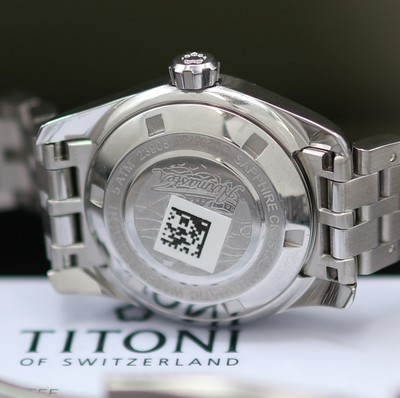 27131085e - TITONI Airmaster ungetragene Damenarmbanduhr Referenz 23908 S-616, Schweiz, Automatik, ...