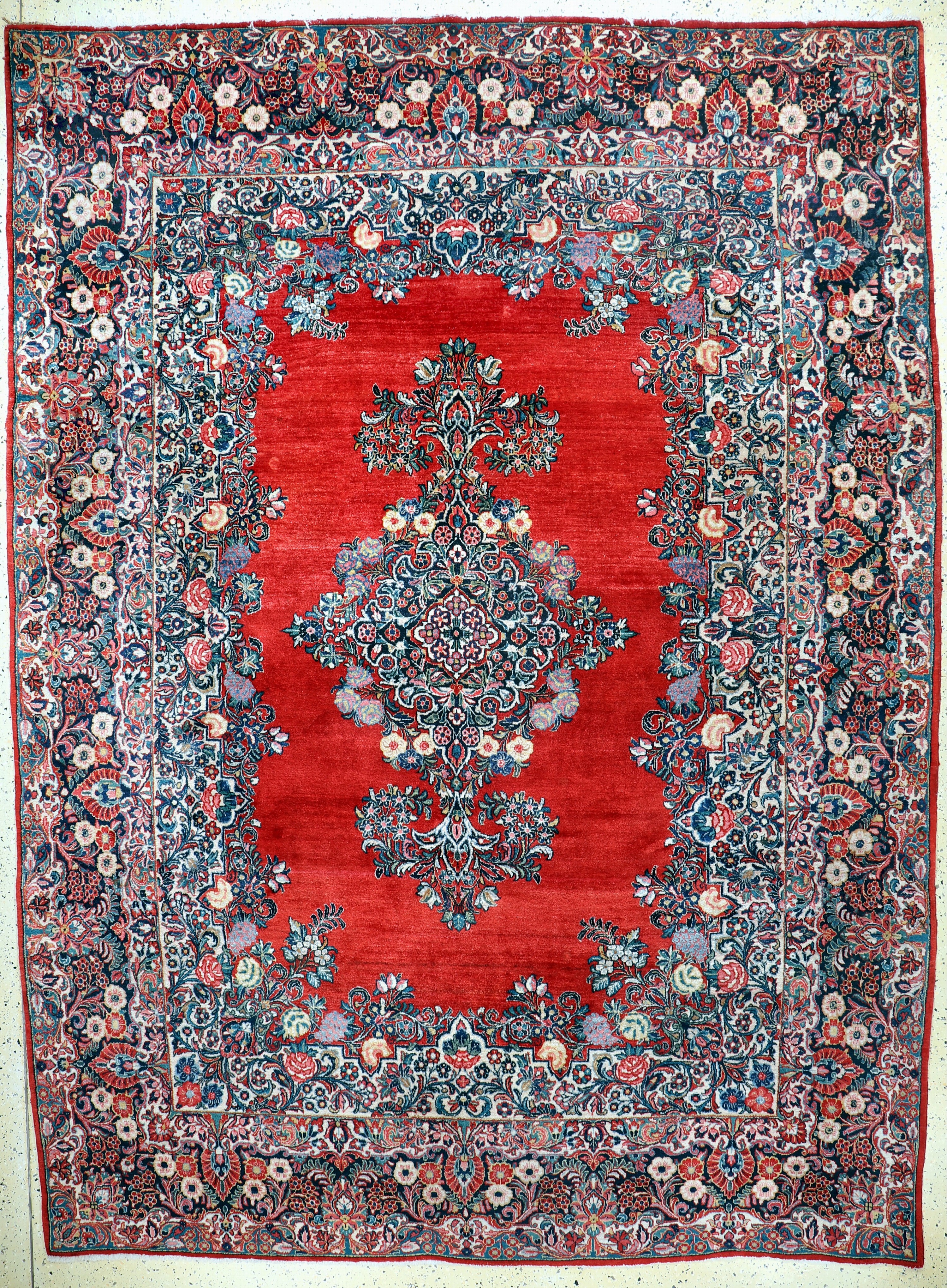 Image 27131166 - Sarogh alt, Persien, Anfang 20.Jhd, Wolle auf Baumwolle, ca. 360 x 265 cm, EHZ: 2 ...