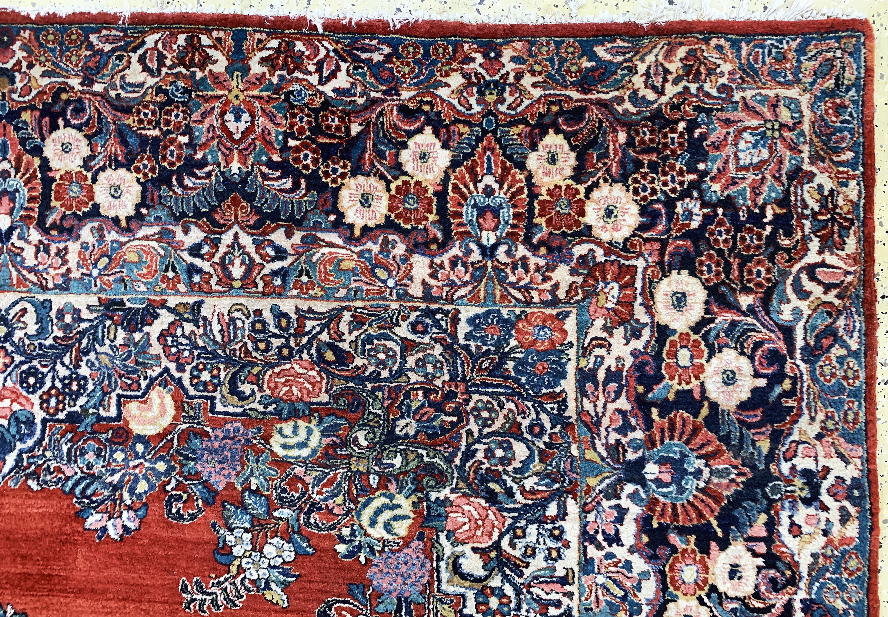 Detail f: Sarogh alt, Persien, Anfang 20.Jhd, Wolle auf Baumwolle, ca. 360 x 265 cm, EHZ: 2