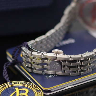 27131120c - BREITLING Navitimer Chronometer ungetragene Damenarmbanduhr Referenz A77320, quarz, ...