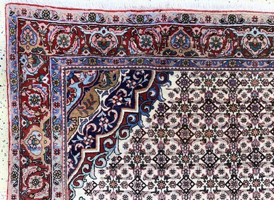 27131159f - Bidjar, Persien, Mitte 20.Jhd, Wolle auf Baumwolle, ca. 277 x 175 cm, EHZ: 2(leichter ...