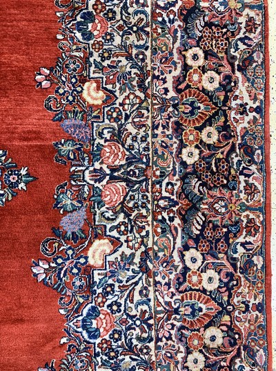 27131166e - Sarogh alt, Persien, Anfang 20.Jhd, Wolle auf Baumwolle, ca. 360 x 265 cm, EHZ: 2 ...
