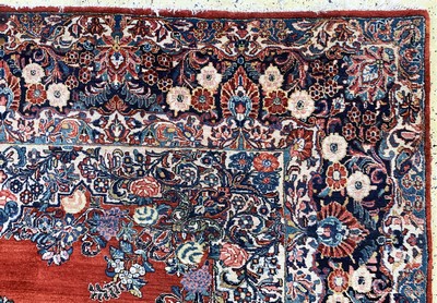 27131166f - Sarogh alt, Persien, Anfang 20.Jhd, Wolle auf Baumwolle, ca. 360 x 265 cm, EHZ: 2 ...