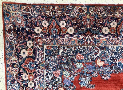 27131166g - Sarogh alt, Persien, Anfang 20.Jhd, Wolle auf Baumwolle, ca. 360 x 265 cm, EHZ: 2 ...