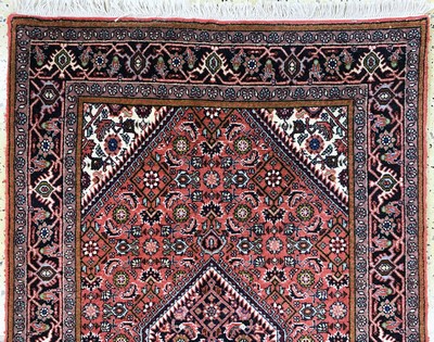 27131181a - 2 Lots Bidjar & Sarogh, Persien, Ende 20.Jhd, Wolle auf Baumwolle, ca. 135 x 80 cm & ...