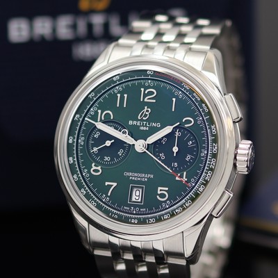 27131182a - BREITLING Premier B01 Chronometer nahezu neuwertiger Armbandchronograph Referenz AB0145, ...
