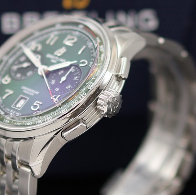 27131182b - BREITLING Premier B01 Chronometer nahezu neuwertiger Armbandchronograph Referenz AB0145, ...
